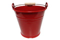 Egermann Kinder Eimer Blech rot