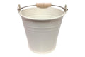 Egermann Kinder Eimer Blech weiss