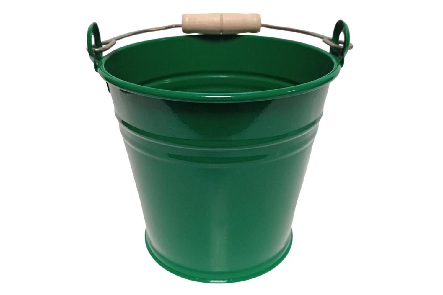 Egermann Kehrschaufel-Set mit Eimer grün