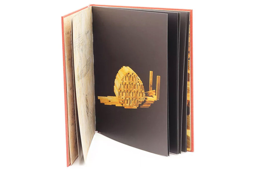 KAPLA Kunstbuch Band 1 rot für Anfänger