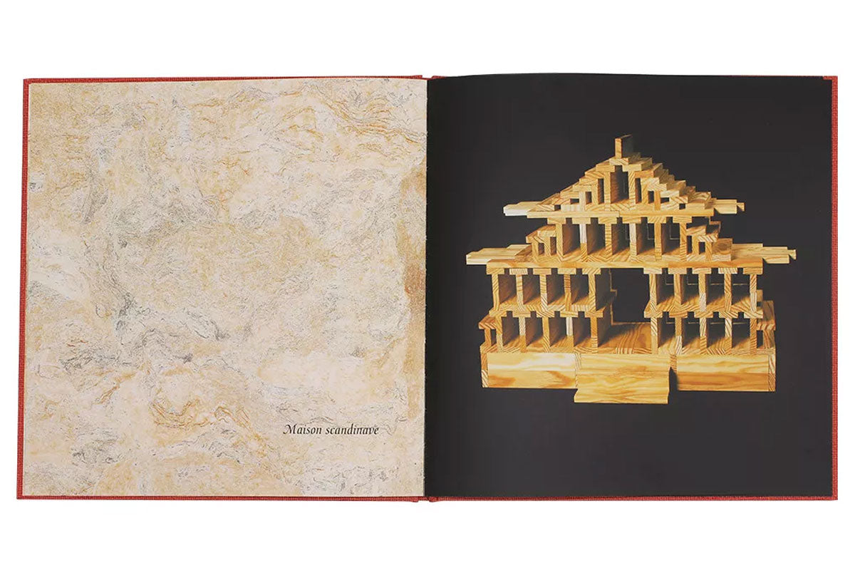 KAPLA Kunstbuch Band 1 rot für Anfänger