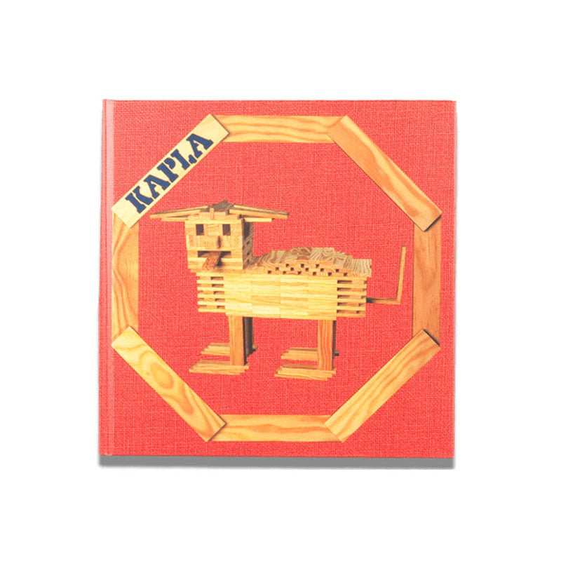 KAPLA Kunstbuch Band 1 rot für Anfänger