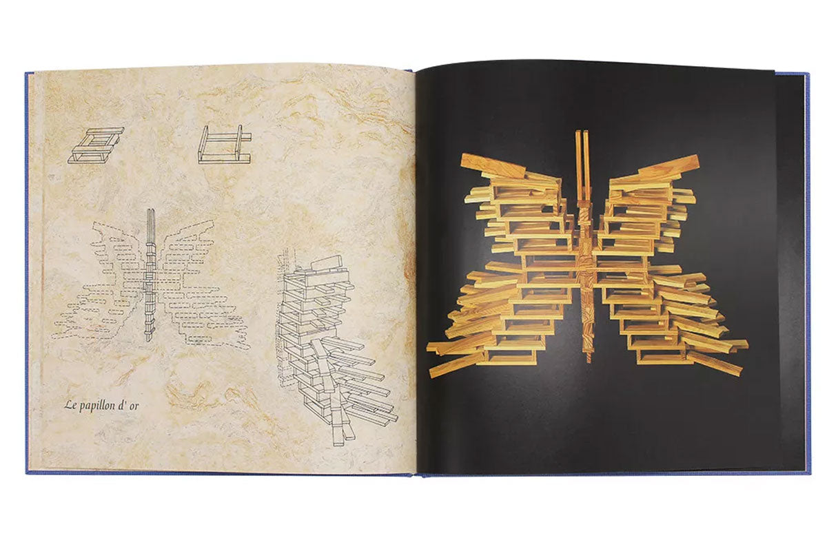 KAPLA Kunstbuch Band 2 blau für Fortgeschrittene