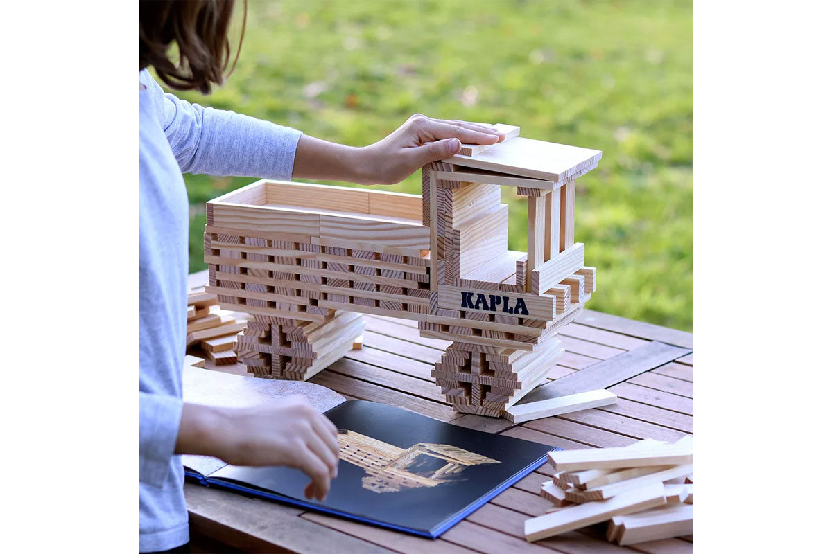 KAPLA Kunstbuch Band 2 blau für Fortgeschrittene