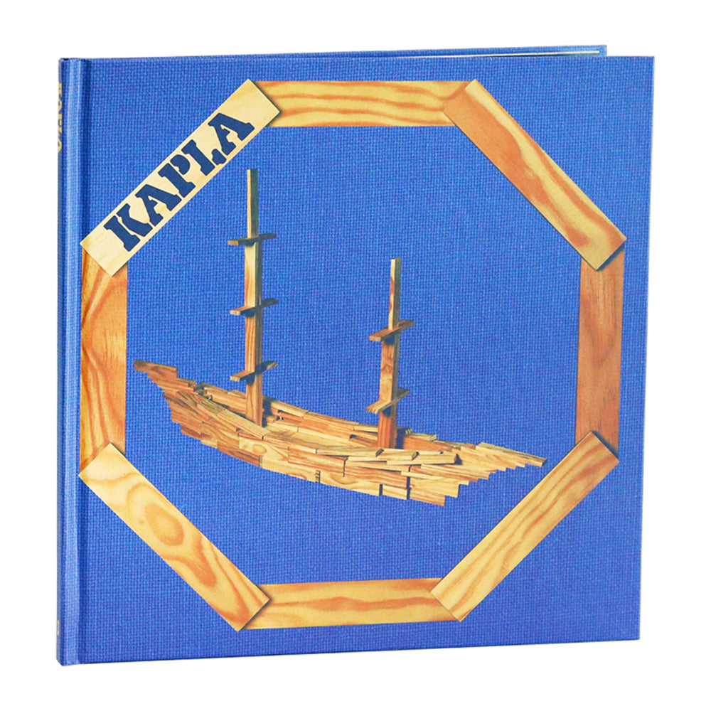 KAPLA Kunstbuch Band 2 blau für Fortgeschrittene