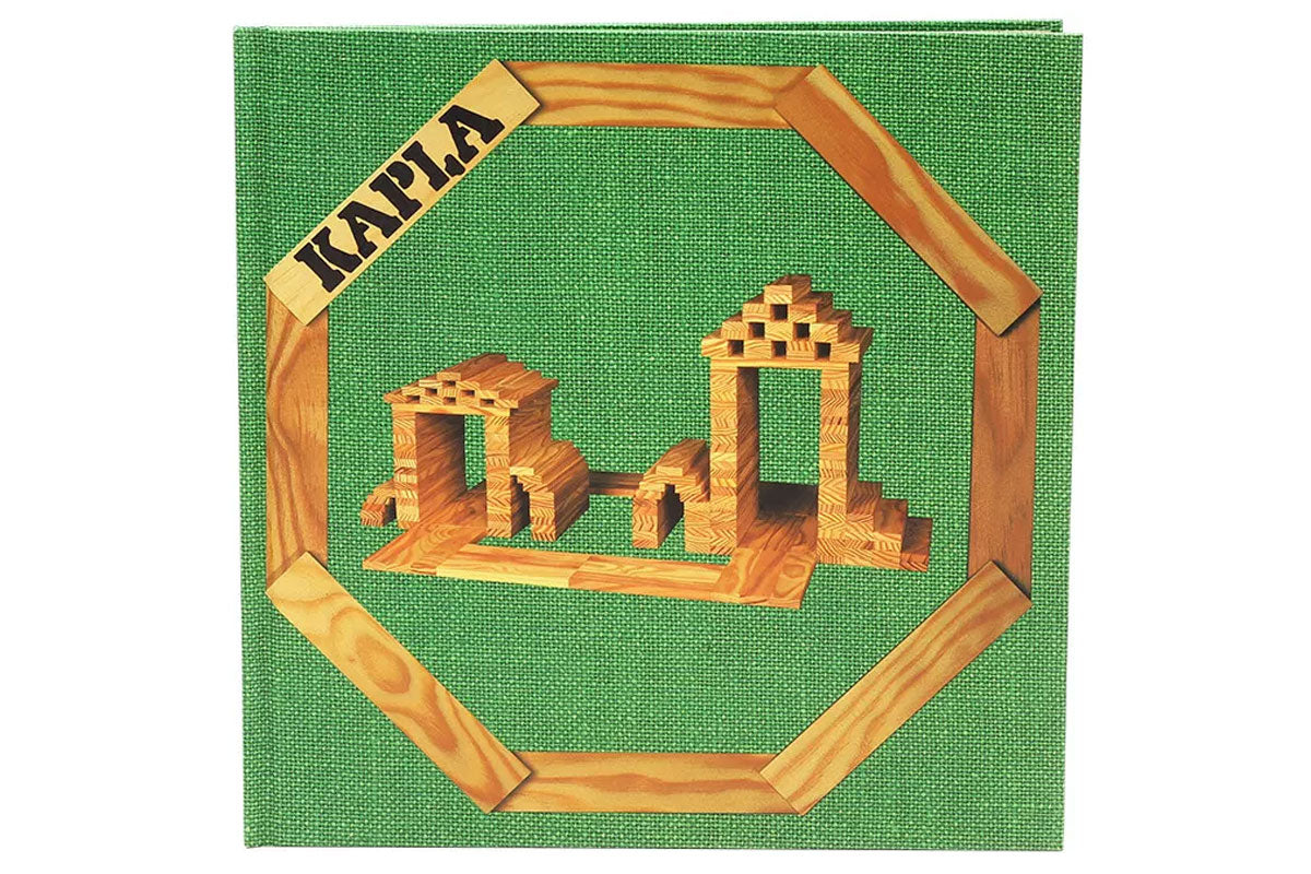 KAPLA Kunstbuch Band 3 grün für Kinder