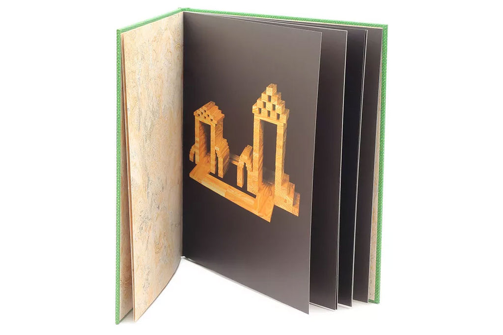 KAPLA Kunstbuch Band 3 grün für Kinder
