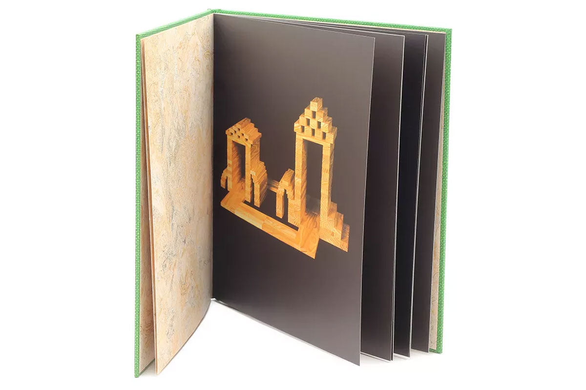 KAPLA Kunstbuch Band 3 grün für Kinder