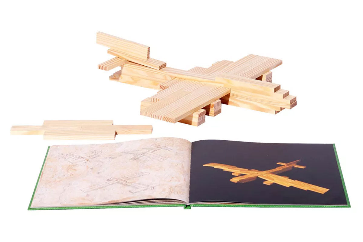 KAPLA Kunstbuch Band 3 grün für Kinder