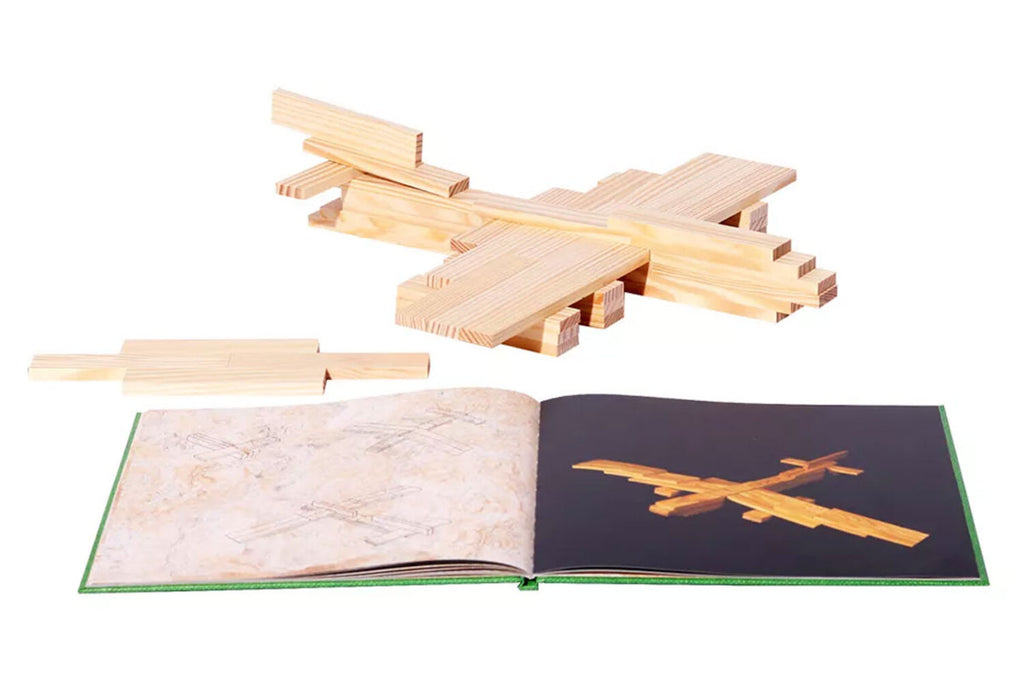 KAPLA Kunstbuch Band 3 grün für Kinder