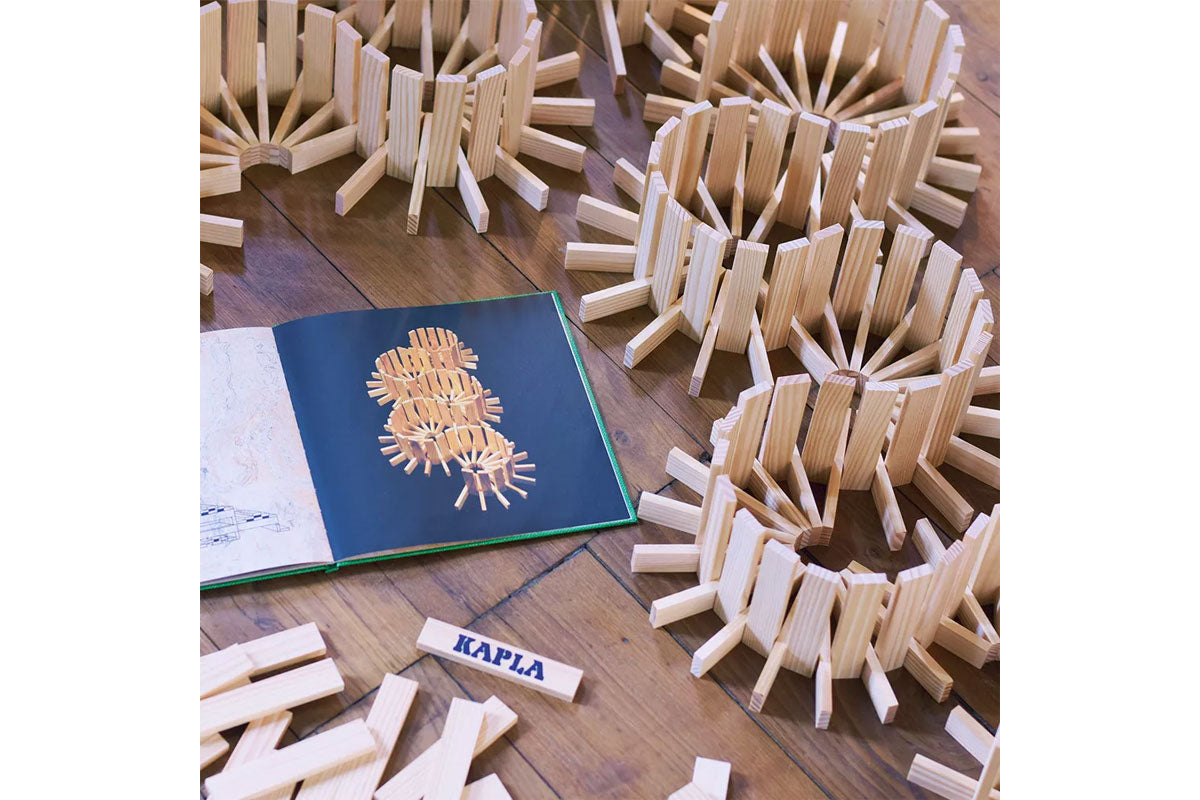 KAPLA Kunstbuch Band 3 grün für Kinder