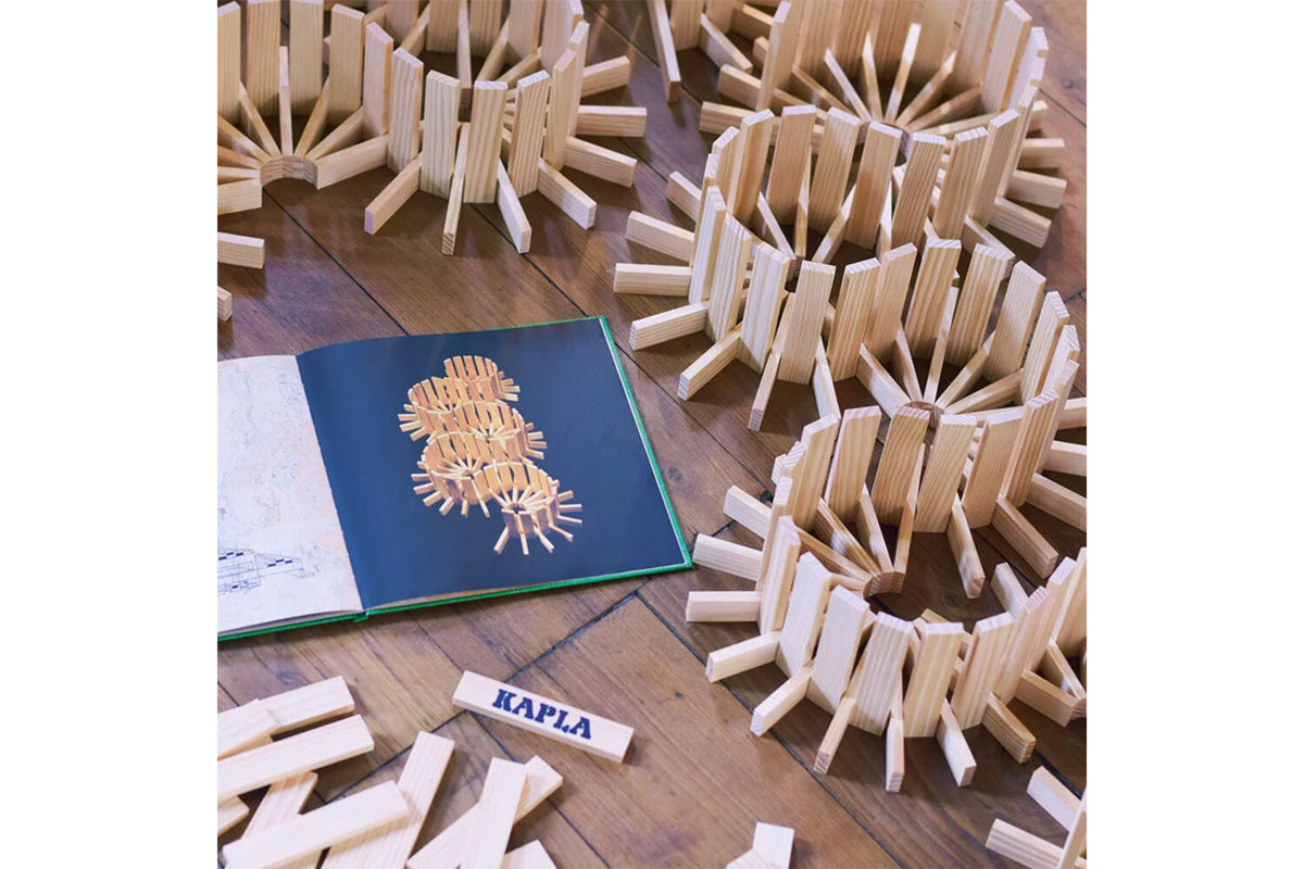 KAPLA Kunstbuch Band 3 grün für Kinder