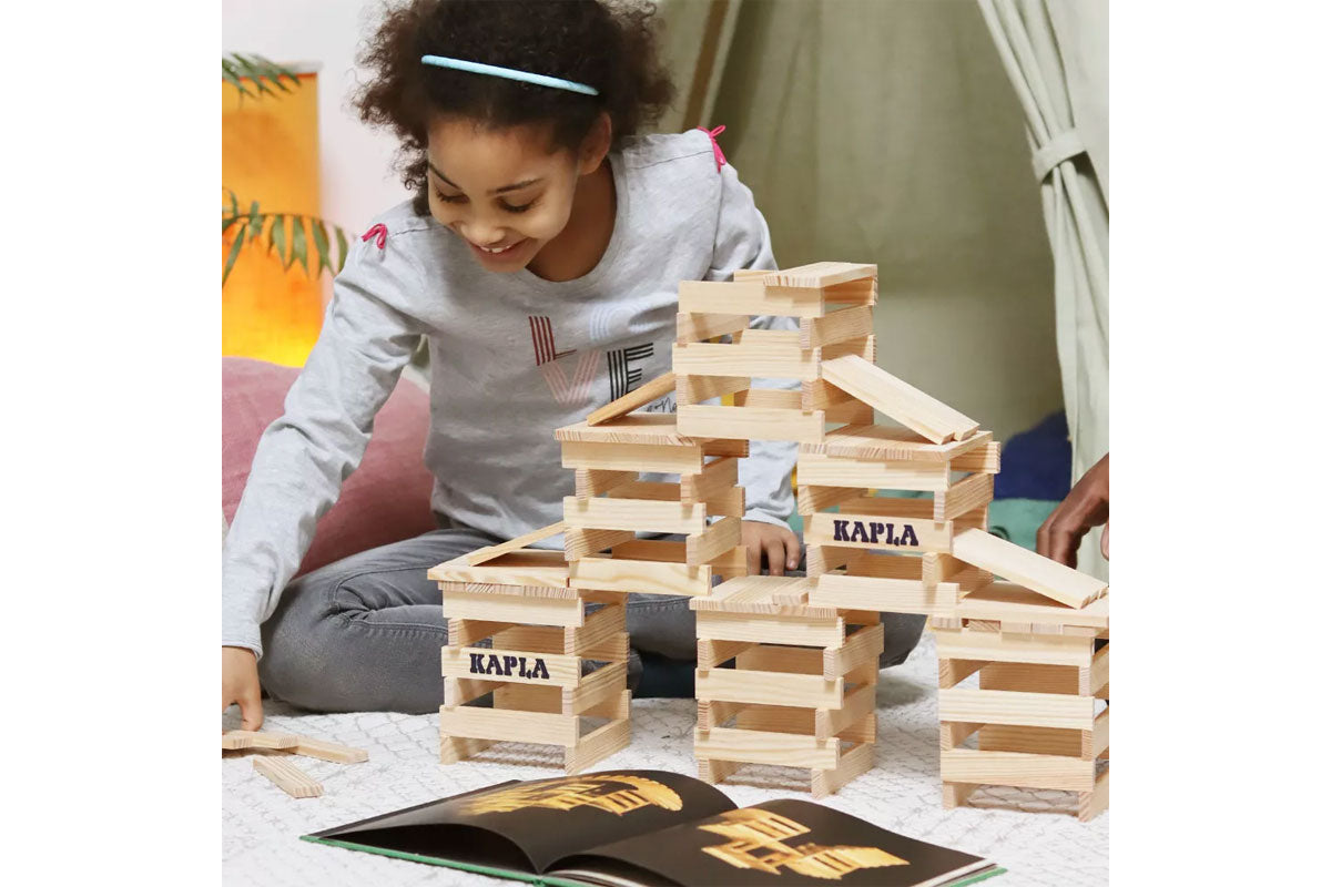 KAPLA Kunstbuch Band 3 grün für Kinder
