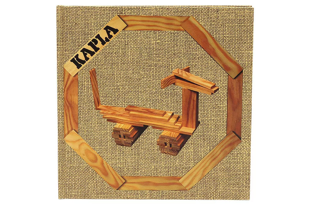 KAPLA Kunstbuch Band 4 beige Tiermotive