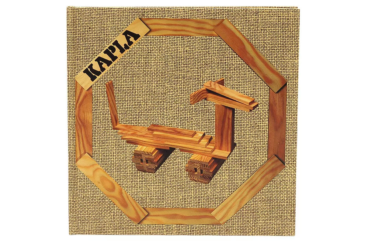 KAPLA Kunstbuch Band 4 beige Tiermotive