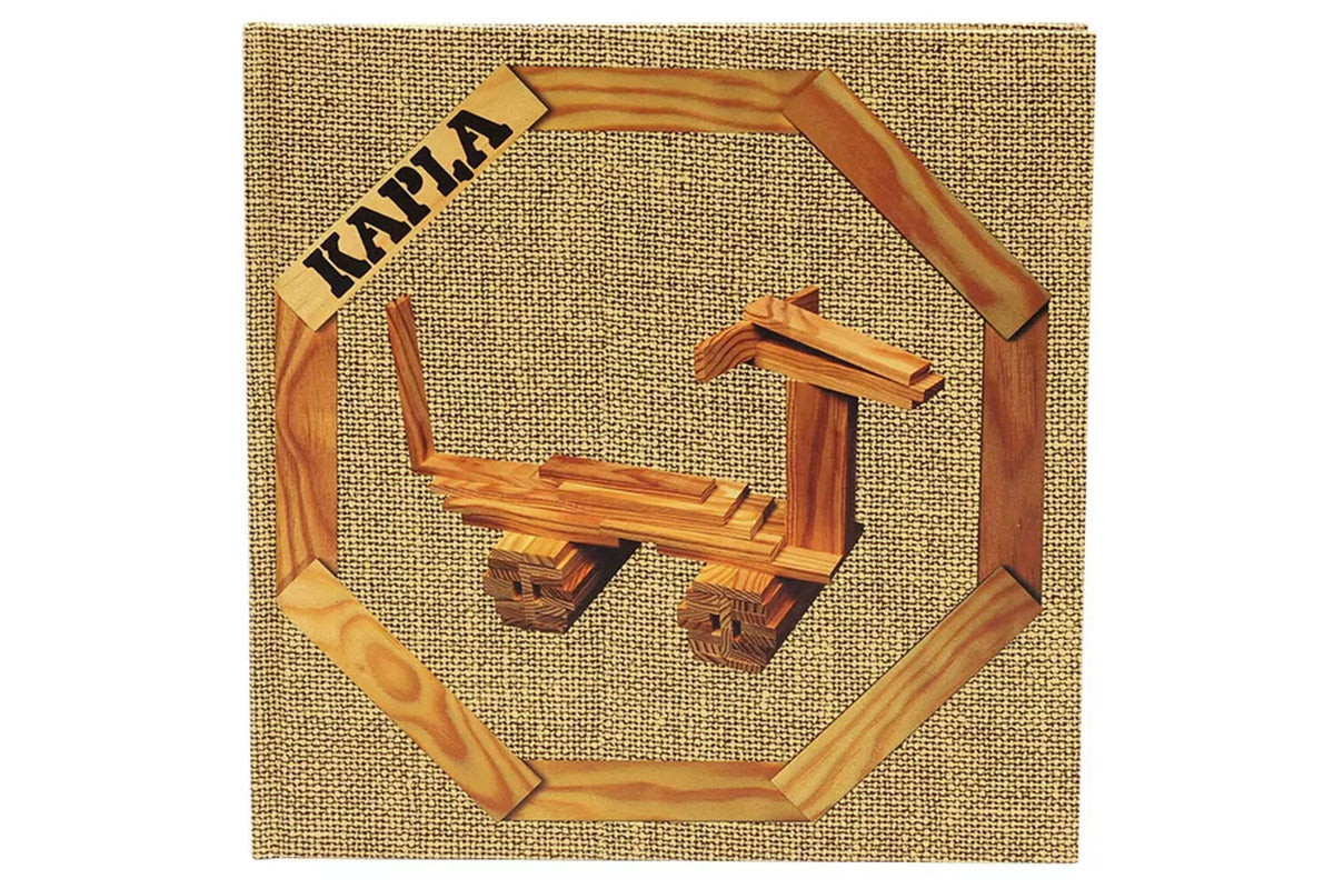 KAPLA Kunstbuch Band 4 beige Tiermotive