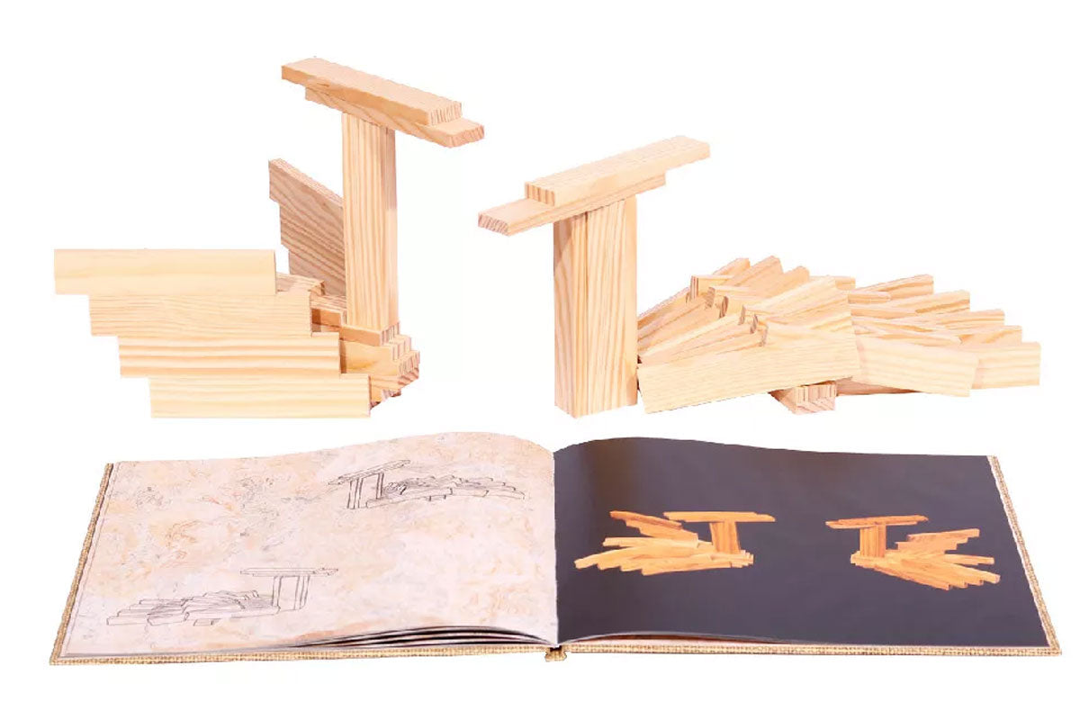 KAPLA Kunstbuch Band 4 beige Tiermotive