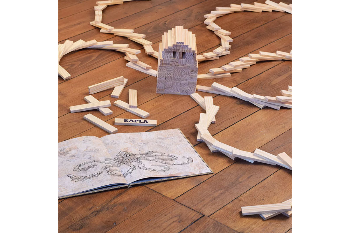 KAPLA Kunstbuch Band 4 beige Tiermotive