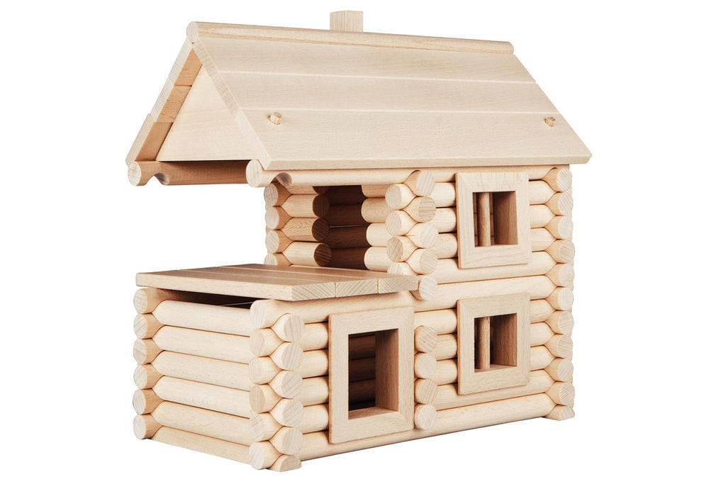 Walachia Holzbaukasten Vario Massive Mini 91 Teile