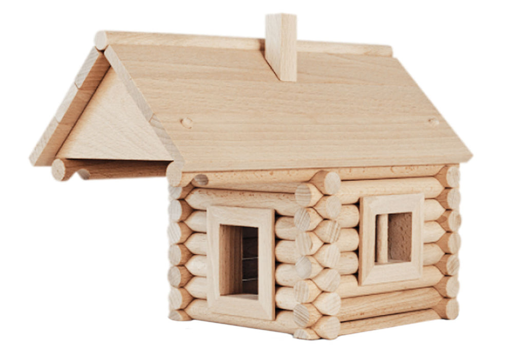 Walachia Holzbaukasten Vario Massive Mini 91 Teile