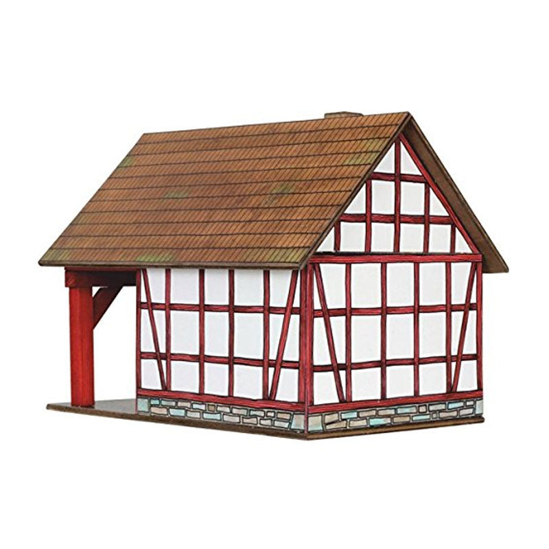 Walachia Fachwerk Schmiede W38 Holzbaukasten