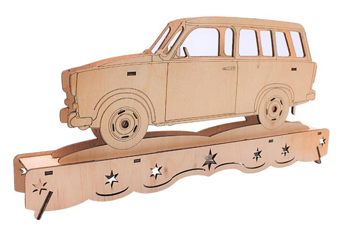 Ostalgie Schwibbogen DDR für Trabant Kombi