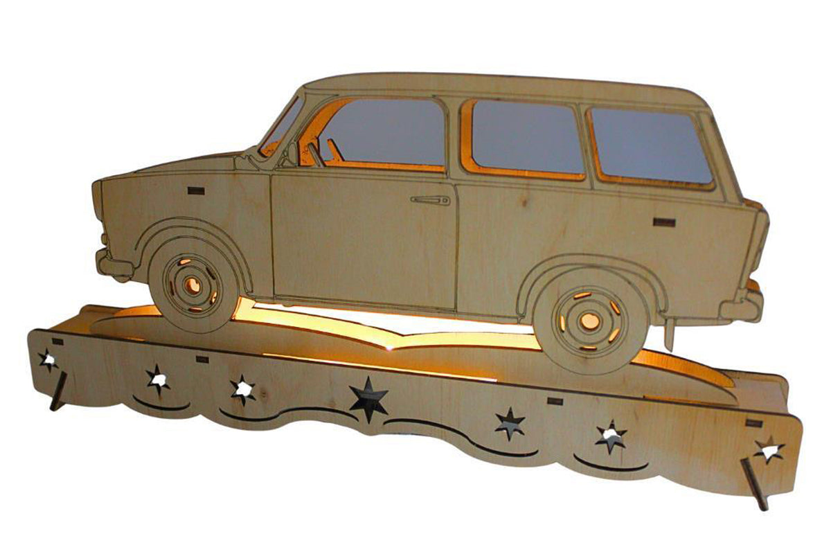 Ostalgie Schwibbogen DDR für Trabant Kombi