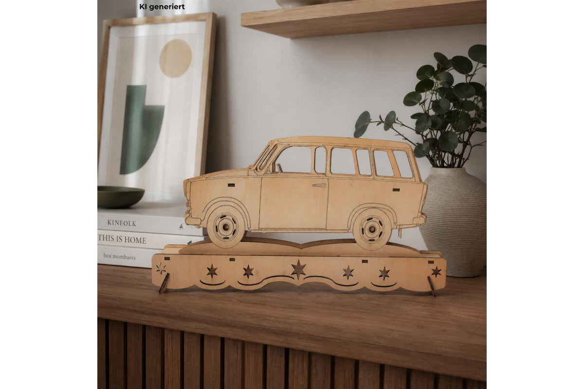 Ostalgie Schwibbogen DDR für Trabant Kombi